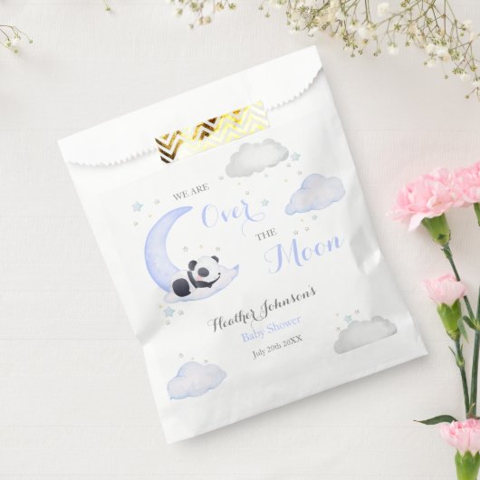 Über der Moon Boy Panda Bärendusche Geschenktütchen (Versiegelt)