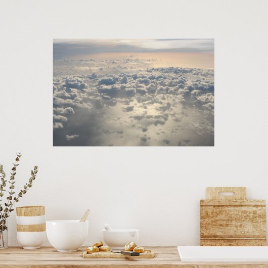 Über der Obergrenze Poster (Küche)