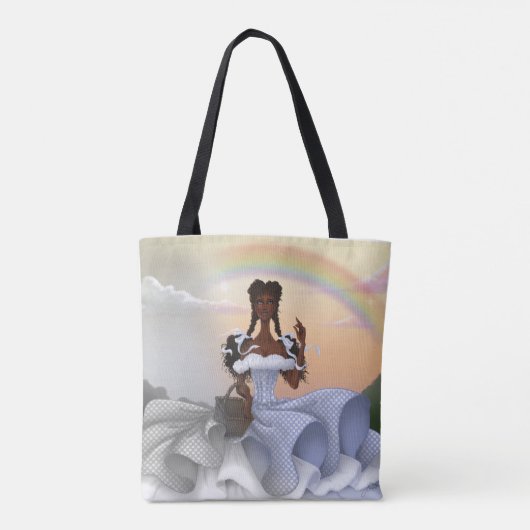 Über der Rainbow-Tasche Tasche (Rückseite)