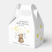 Über der Teddy-Bärendusche Geschenkschachtel (Rückseite)