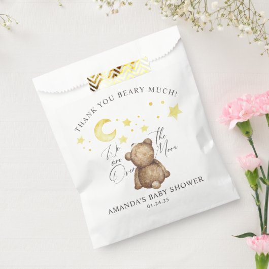 Über der Teddy-Bärendusche Geschenktütchen (Versiegelt)