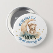 Über der Teddy Bärenjunge Dusche Button (Vorne & Hinten)