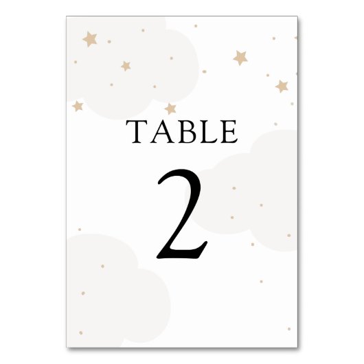 Über der Tischnummer des Mondes (Rückseite)