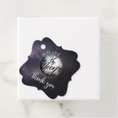 Über der Wasserfarbe des Mondes Danke Geschenkanhänger (Beispiel)