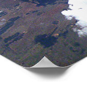 Über der Wolke Poster (Ecke)