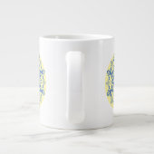 Über Design Jumbo-Tasse (Rückseite)