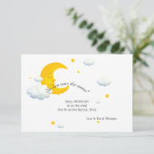 Über die Ängstlichkeit des Mondes Ankündigung (Stehend Vorderseite)