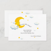 Über die Ängstlichkeit des Mondes Ankündigung (Vorne/Hinten)