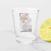 ÜBER DIE AUSBILDUNG VON ARBEITSPLÄTZEN SCHNAPSGLAS (Rückseite)