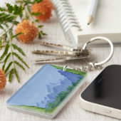 Über die Berge Schlüsselanhänger (Vorderseite rechts)