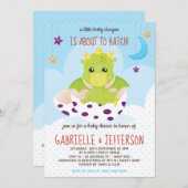 Über die Dragon Baby Dusche Einladung (Vorne/Hinten)