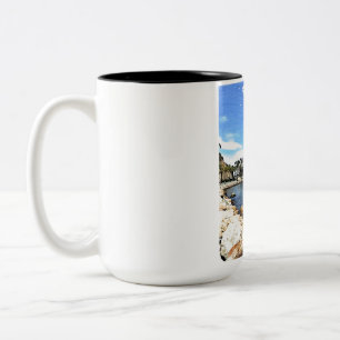 Über die Felsen, Catalina Island Tasse