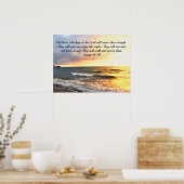 ÜBER DIE FLÜSSIGKEIT VON EGLE ISAIAH 40:31 SCRIPTU POSTER (Küche)