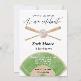 Über die Geburtstagseinladung eines Baseballspiele Einladung