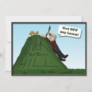 Über die Hill Birthday Party Einladungen