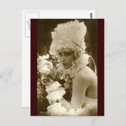 Über die Hochzeit Postkarte (Vorne/Hinten)