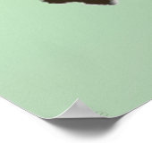 Über die Hurdle Art springen Poster (Ecke)