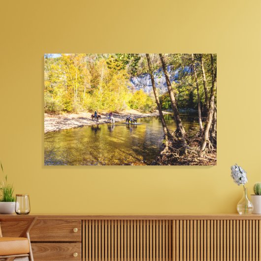 Über die Leinwand des Buffalo (Insitu (Wohnzimmer))