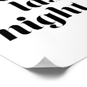 Über die letzte Nacht Poster (Ecke)