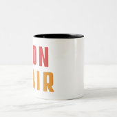 ÜBER DIE LUFT ZWEIFARBIGE TASSE (Mittel)
