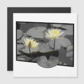 Über die Magnetkarte hinaus blühen (Vorne/Hinten)