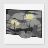 Über die Magnetkarte hinaus blühen (Vorderseite)