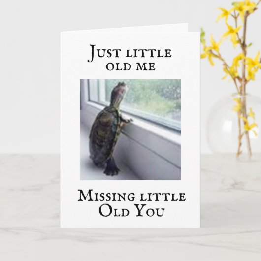 **ÜBER DIE MEILEN** SCHREIBEN SIE GLÜCKLICH BIRTHT KARTE (Gelbe Blume)