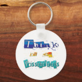 über die Möglichkeiten nachdenken Schlüsselanhänger (Vorderseite)