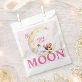 Über die Mond Girl Baby Duwer Fvor Tasche Geschenktütchen