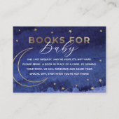 Über die Moon Book Request Insert Card (Vorderseite)