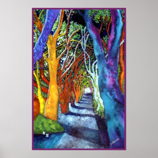 Über die Nacht Poster (Vorne)