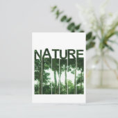 Über die Natur Postkarte (Stehend Vorderseite)