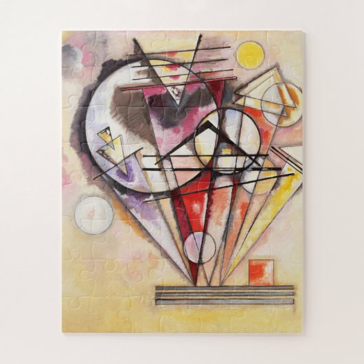 Über die Punkte von Wassily Kandinsky Puzzle (Vertikal)