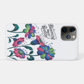 über die Realität hinaus blühen Case-Mate iPhone Hülle (Rückseite (Horizontal))