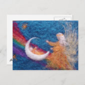 Über die Regenbogenbrücke Postkarte (Vorne/Hinten)