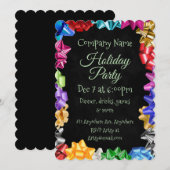 Über die Reign Bows Einladung (Vorne/Hinten)