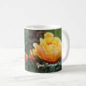 Über die Rose #2 der Tasse (VorderseiteRechts)