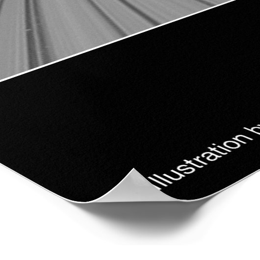 über die Saturn Rings Poster (Ecke)