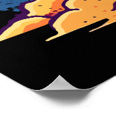 Über die Sterne hinaus Poster (Ecke)