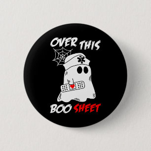 Über diesen Booblätter Fun Ghost Nurty Halloween Button
