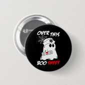 Über diesen Booblätter Fun Ghost Nurty Halloween Button (Vorne & Hinten)