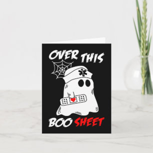 Über diesen Booblätter Fun Ghost Nurty Halloween Karte