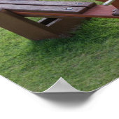 Über Dinge nachzudenken Poster (Ecke)