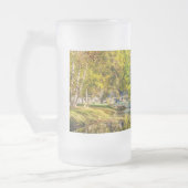 Über Dogwood Creek Mattiert Glass Beer Tasse (Links)