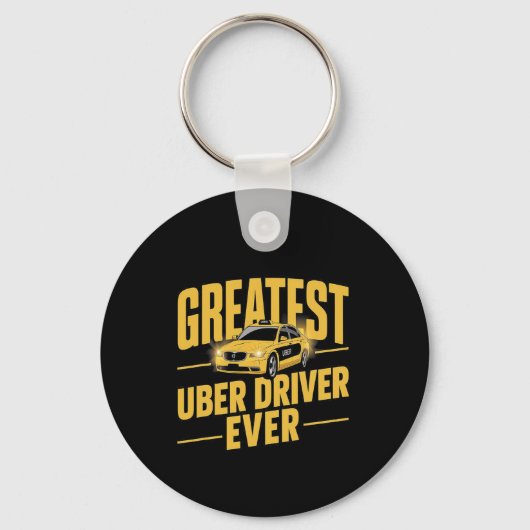 Uber Driver Eber Uber Driver Funny 1 Schlüsselanhänger (Vorderseite)