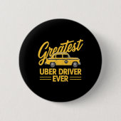 Uber Driver Eber Uber Driver Funny 4 Button (Vorderseite)