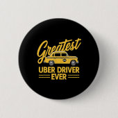 Uber Driver Eber Uber Driver Funny Button (Vorderseite)