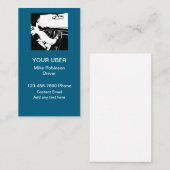 Uber Driver Ride Hailing Business Cards Visitenkarte (Vorne/Hinten)