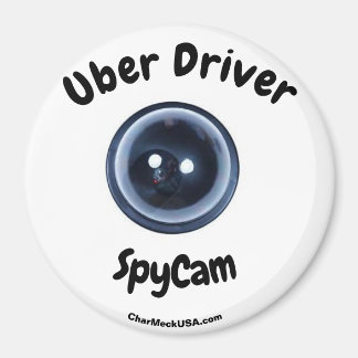 Uber Driver SpyCam Großmagnet Magnet