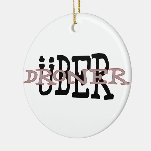 Uber Droner Keramikornament (Links)